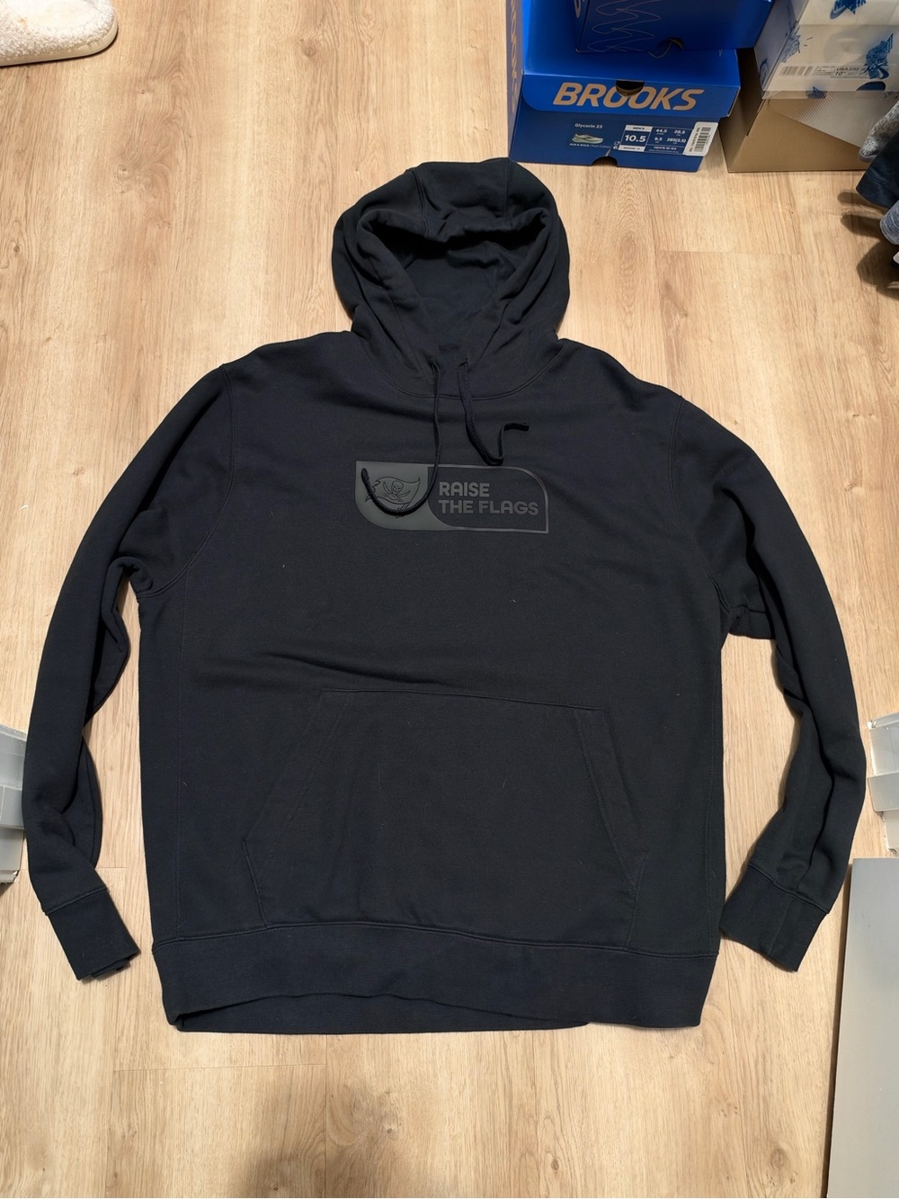 Nike Men's Tampa Bay Bucanneers Black Hooded Sweatshirt